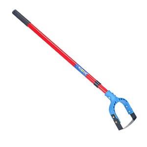 깔딱 호미 낙엽 텃밭 작업 서서 뽑는 제초 잔디 잡초 제거 도구