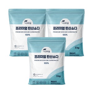 고구려디엠 미국산 프리미엄 탄산소다, 워싱소다 5kg, 무향, 3개