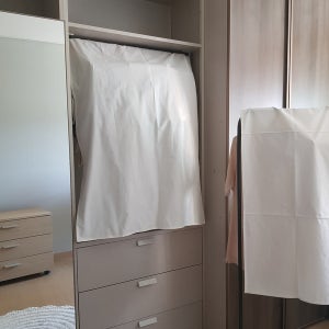 담은보자기 행거 가리개 커버 덮개 가림막 백아이보리 M