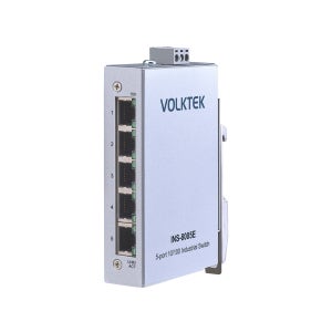 볼텍 INS-8005E -40~75 프리미엄 언매니지드 산업용 스위칭허브 5포트 메탈하우징