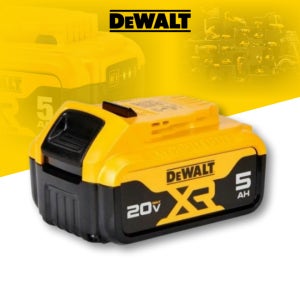 디월트 20V DCB184 5.0Ah 배터리 리튬 이온 잔량 표시 벌크