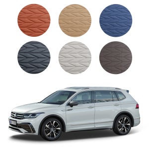 폭스바겐 티구안 플로어 매트 모노륨 가죽 카매트 실리콘 발판 파사트 확장형