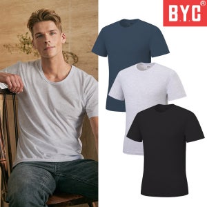 BYC 남성 반팔 런닝 베이직 30수 반팔 런닝