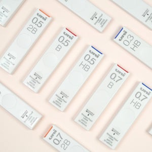 유니 샤프심 스머지 프루프 0.5mm HB