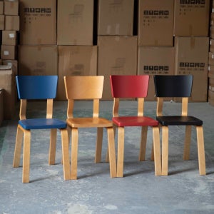 디자인필링 미드센츄리 의자 편한 카페의자 BC40 자작나무