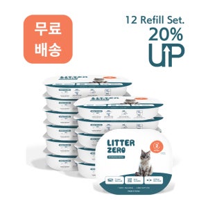 펫츠놀로지 리터제로 전용 리필 12개