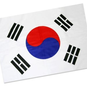 태극기 법원 공공의식행사 국경일 기념일 고정끈있는태극기 90x135cm