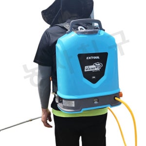 엑시툴 20L 전동분무기 충전 농약 분무기 자동 전기 살포기 농업용 소독 살포기