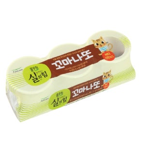 풀무원 실의힘 꼬마나또 3팩 89.7g 버터 간장소스