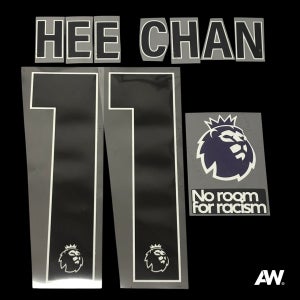 울버햄튼 2023~ 블랙 리그 자컷 네임셋 마킹 패치 / 황희찬 쿠냐 조세 사 (EPL) 프리미어리그