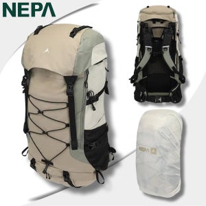 네파 등산배낭 45리터 하이킹백팩 등판통기성 아웃도어배낭 등산가방 레인커버 백패킹 트래킹