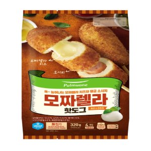 풀무원 모짜렐라 핫도그 320g (80g x 4봉)