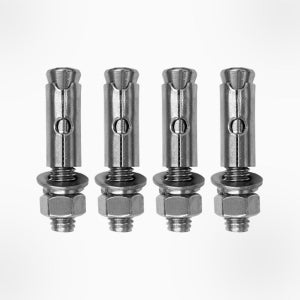 스텐셋트앙카 4개 1조 스텐 앙카식 볼라드용 1/2 125mm (5인치) (연부)