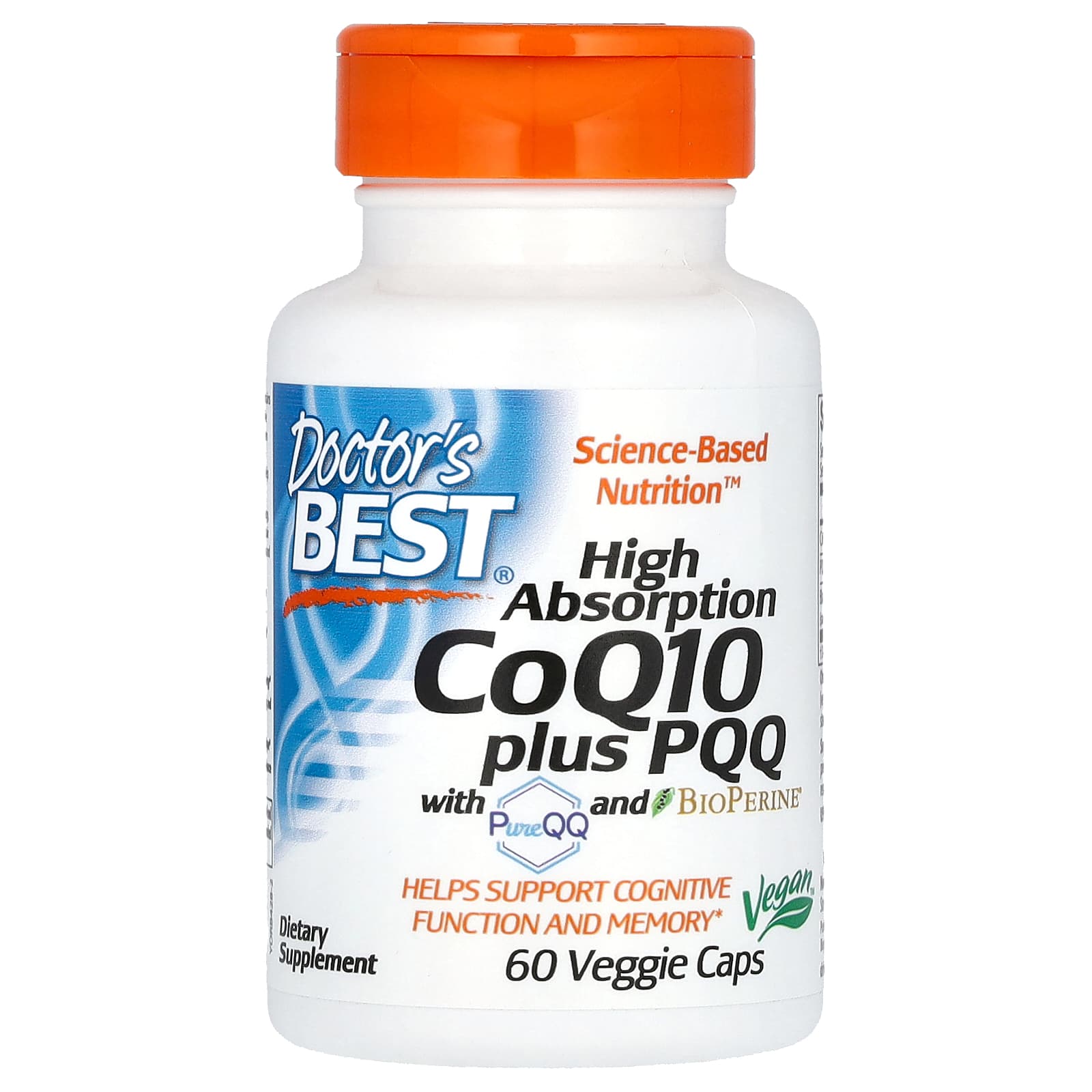 닥터스베스트 하이 앱솔션 <b>CoQ10 플러스 PQQ</b> 60베지캡슐