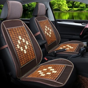 대나무 차량용시트커버 운전석 1개 통풍 여름 카시트 방석