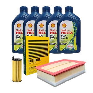 아우디 A8 D5 55TFSI CZS ECO 엔진오일 (5W30 7L+HEIDEL 필터)