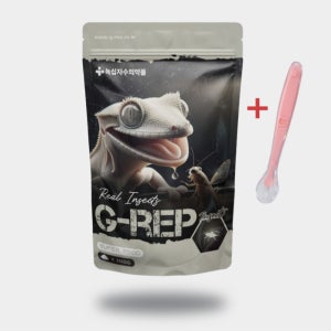 [녹십자] 지렙 슈퍼푸드 인섹트 300g 크레스티드게코 먹이 G-REP 크레 사료