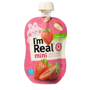 풀무원 아임리얼 미니 스트로베리 100ml