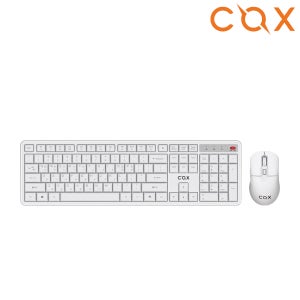 COX CKM40W 초저소음 무선 키보드 마우스 세트 화이트, 멤브레인