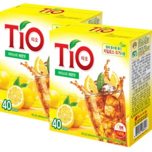 티오 아이스티 레몬 사무실 탕비실 음료 40TX2개