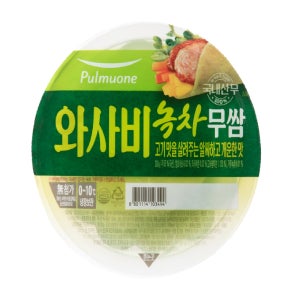 풀무원 와사비 녹차무쌈 300g