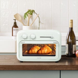누비아 오븐형 에어프라이어 NAF-R12SB 민트 12L 상하 열선 듀얼 히팅 멀티 오븐