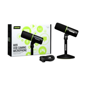 SHURE 슈어 MV6 게이밍 USB-C 스피치 마이크