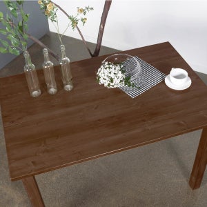 원목 좌식책상 거실테이블 미니멀 디자인 24T 국내생산 1400x800mm, 전체월넛