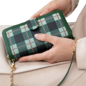 갤럭시A7 2018 카드 지갑형 폰케이스 엘라 지퍼 A750N