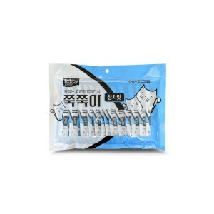 테비 토퍼 쭉쭉이 고양이 대용량 간식 참치, 10g, 100개