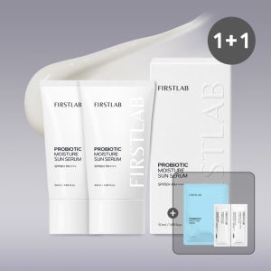 마스크+세럼1.5ml+크림1.5ml+ 퍼스트랩 프로바이오틱 모이스처 선세럼 50ml, 2개