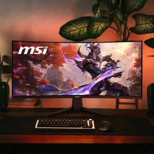 MSI 커브드 모니터 WQHD 모니터 34인치 86cm 180Hz MAG 346CQ800