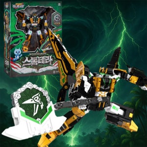 최강공룡 미니특공대 스톰테라 폭풍의전사 변신 합체 로봇 장난감