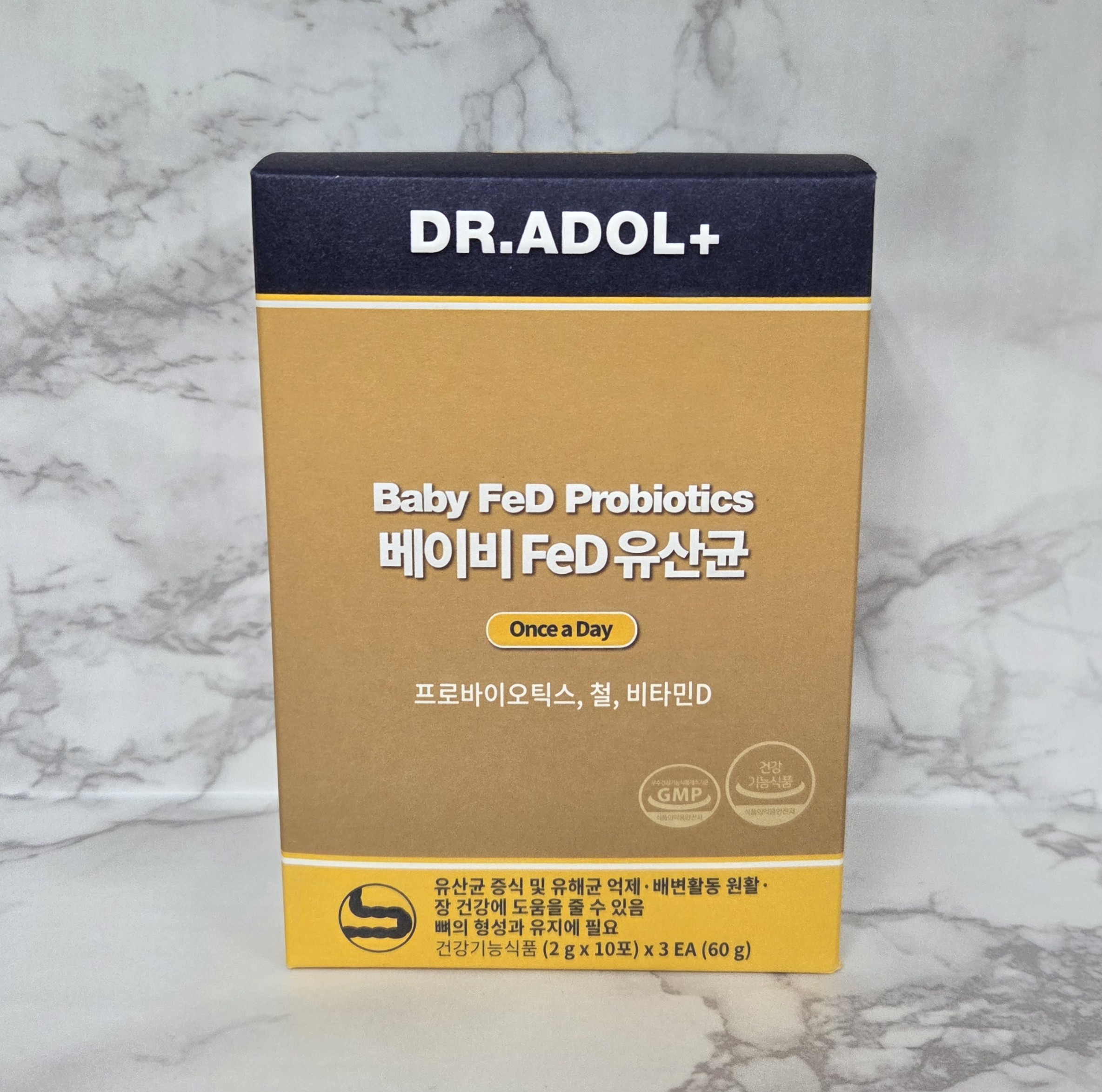 <b>닥터아돌</b> 베이비 FeD 아기유산균 2g x 30포