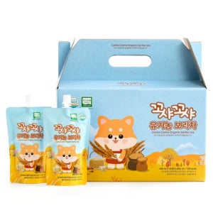 돌아기 보리차 처음 먹는 어린이 유아 음료 부드러운 베이비 워터 아기 주스 30개