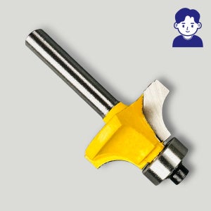 트리머 날 목공 베어링 라운드 둥근면 비트 R3.17
