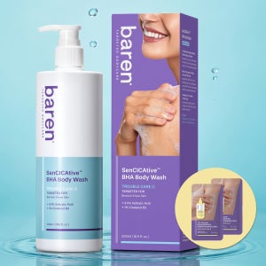 바렌 등드름 BHA 약산성 바디워시 향좋은 대용량 여드름 각질제거 500ml