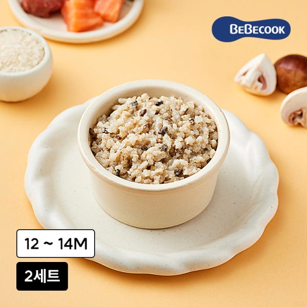 [베베쿡] 완료기 시판이유식 정기식단 12-14개월 2세트(180g x 6팩)