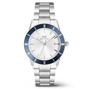 다니엘 웰링턴 ICONIC PARADIGMA LINK BLUE BEZEL 남자손목시계