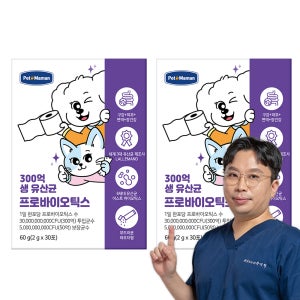 펫또마망 강아지 유산균 프로바이오틱스 30 포 장건강 30포, 2개
