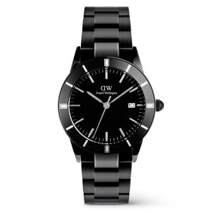 다니엘 웰링턴 ICONIC PARADIGMA LINK BLACK 올블랙 메탈 남자워치