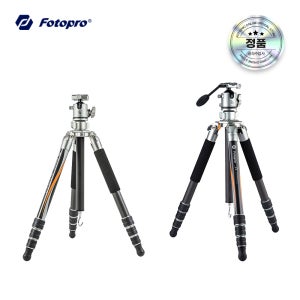 Fotopro 포토프로 TL-84C+LG-9R 글로벌 엘리트 프로페셔널 여행용 카본 삼각대 최대하중 30kg