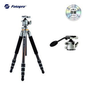 Fotopro 포토프로 TL-64C+LG-7R 글로벌 엘리트 프로페셔널 여행용 카본 삼각대 최대하중 20kg