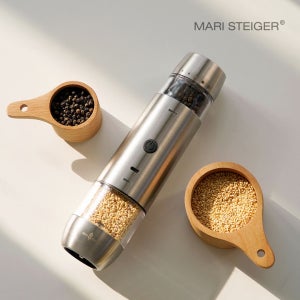 마리슈타이거 충전식 전동 깨갈이 후추그라인더 프로피 듀오 2IN1 양방향 그라인더