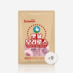 하림 주원산오리 옛날오리로스 180g x 9개 무항생제 오리고기
