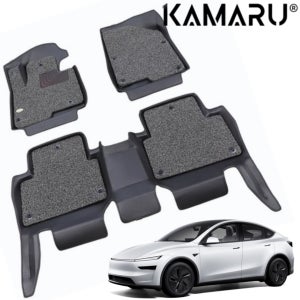 테슬라 모델Y 주니퍼 매트 카마루 6D 입체 코일매트 1+2열