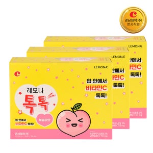 [10%추가적립] 레모나 톡톡 비타민C 100포, 3개