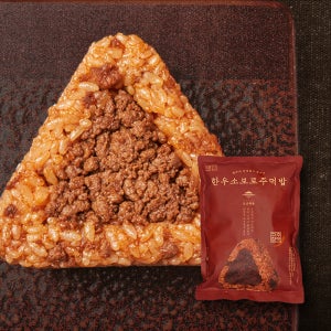 도산회관 한우 소보로 주먹밥 5개입 고추장맛, 500g, 1개