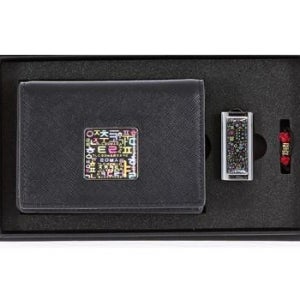 한글자개 소가죽명함지갑과 가띠메탈자개USB 8g B 사은품 판촉물