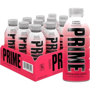프라임 하이드레이션 체리 프리즈 스포츠 이온 음료 500ml 12팩 아이쇼스피드